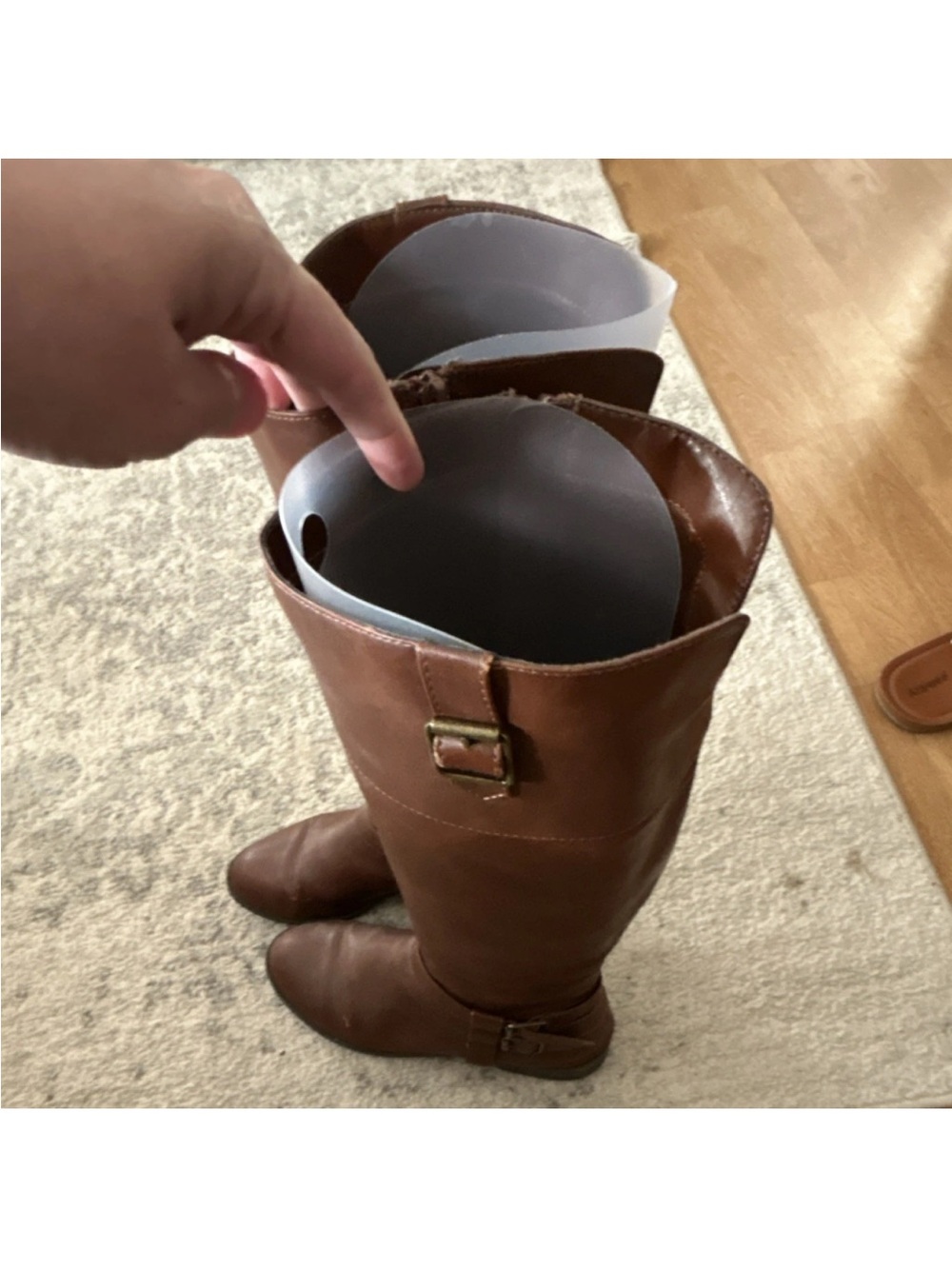 American Eagle Outfitters Brown Tall Riding Boots - Picture 4 of 6